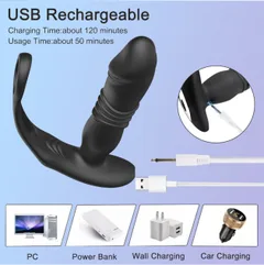 شحن الجهاز بكابل USB من الكمبيوتر أو الباور بانك أو شاحن الحائط أو السيارة