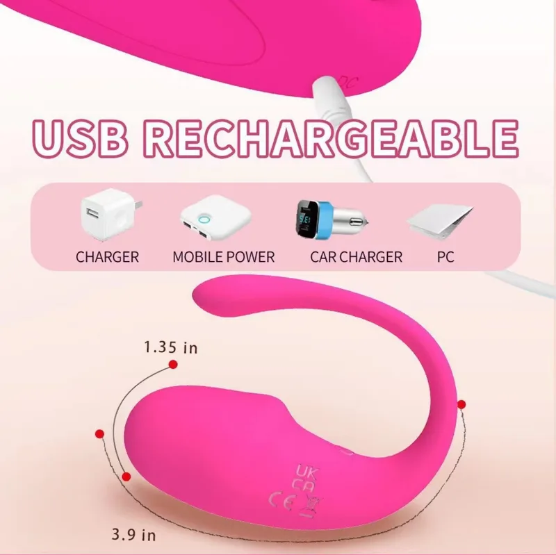 قياسات الهزاز بالسنتيمتر مع الشحن عبر USB من أي منفذ