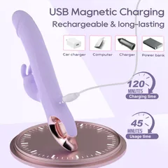 شحن مغناطيسي عبر USB مع زمن شحن 120 دقيقة وزمن استخدام 45 دقيقة