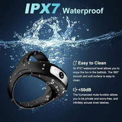 مقاومة للماء IPX7 وسطح أملس سهل التنظيف وصوت هادئ