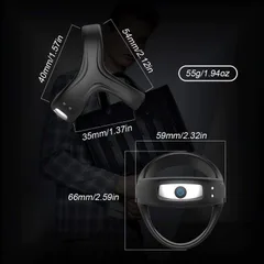 مقاسات الحلقة 40 ملم و54 ملم و66 ملم بوزن 55 غراما